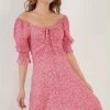 LELA Vestido Informal - Fuchsia , Mujer