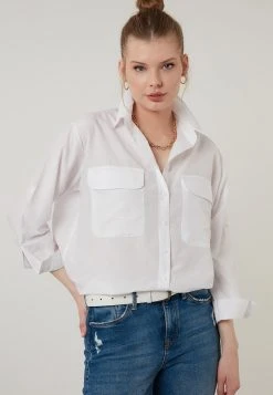 LELA REGULAR FIT - Camisa - White , Mujer 5 LELA REGULAR FIT - Camisa - White , Mujer -LELA Ventas 2024 7a5a7c2b4c5142889c4e4e05e584ed9a
