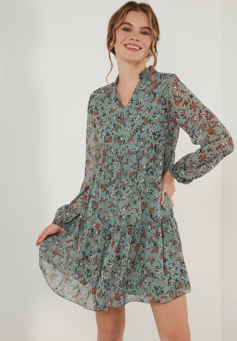 LONG SLEEVE MINI - Vestido informal - mint LELA LONG SLEEVE MINI - Vestido Informal - Mint, Mujer -LELA Ventas 2024 7a7af908013c4f94866179c1a01cb174