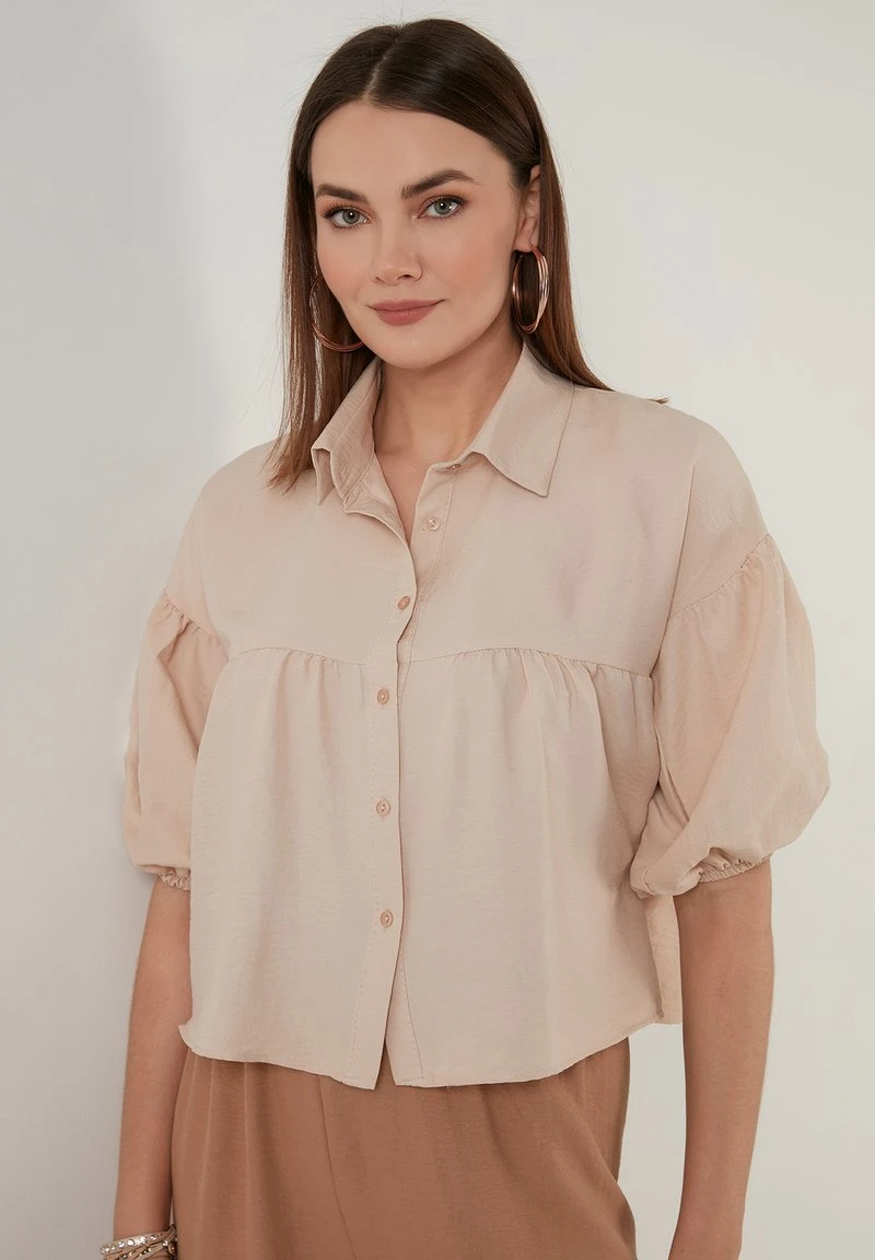LOOSE FIT - Camisa - stone colored LELA LOOSE FIT - Camisa - Stone Colored, Mujer -LELA Ventas 2024 7b57233f66734c3980286eede139e95c