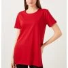 LELA Camiseta Básica - Red, Mujer