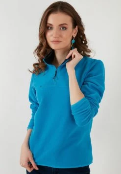 LELA Forro Polar - Turquoise , Mujer -LELA Ventas 2024 7d10aac04de1478ca83e44c6b4b4aa76