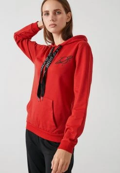 LELA Jersey Con Capucha - Red , Mujer