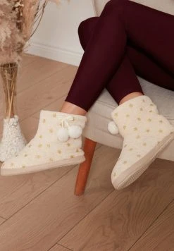 LELA Pantuflas - Beige , Mujer