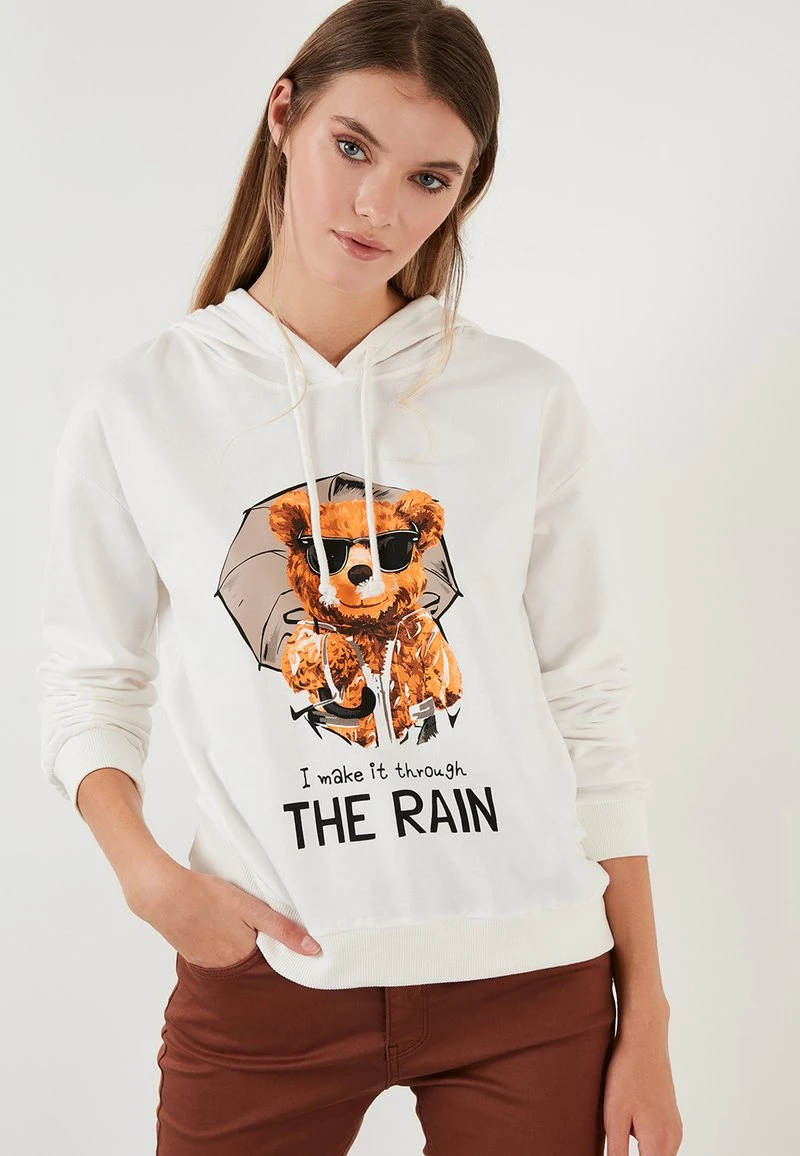 Jersey con capucha - white LELA Jersey Con Capucha - White , Mujer -LELA Ventas 2024 803f5144d9ad43b4a3f8136d6a57190e