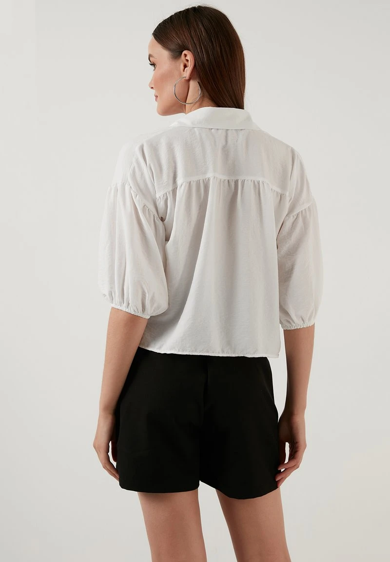 LELA LOOSE FIT - Camisa - Ecru , Mujer 3 LELA LOOSE FIT - Camisa - Ecru , Mujer - Imagen 3