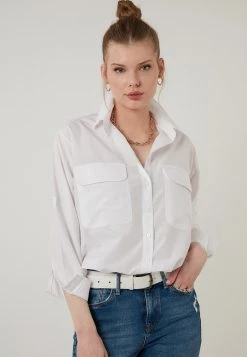 LELA REGULAR FIT - Camisa - White , Mujer 3 LELA REGULAR FIT - Camisa - White , Mujer -LELA Ventas 2024 870e80179e6649c28a0e2f3a8b3b666f