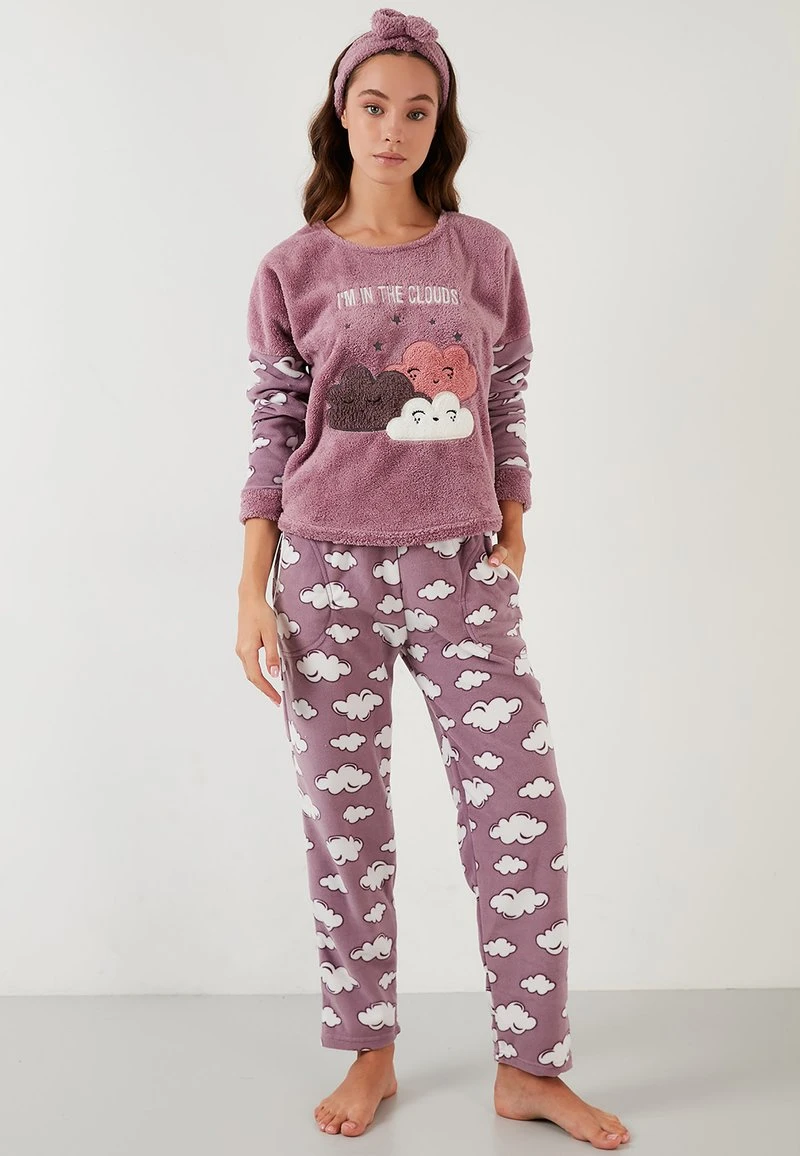 PLUSH SET WITH HAIRBAND - Pijama - lilac LELA PLUSH SET WITH HAIRBAND - Pijama - Lilac , Mujer -LELA Ventas 2024 89b06afc270040cf9c46e7c1a695a886