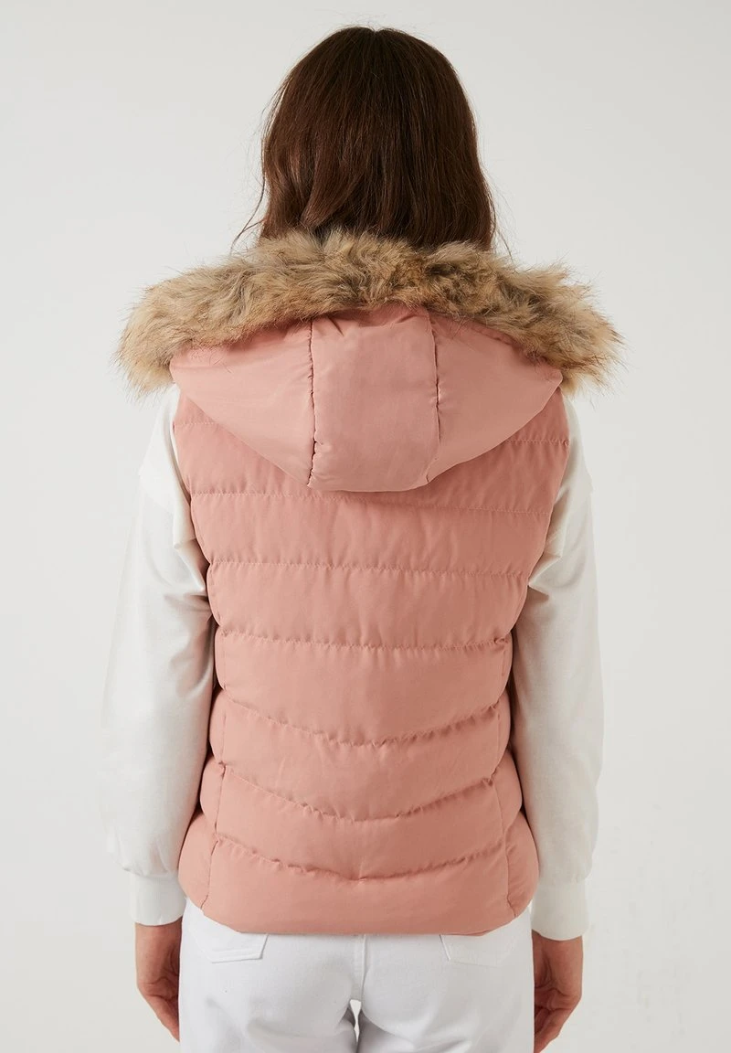 LELA GIA - Chaleco - Powder Pink , Mujer 2 LELA GIA - Chaleco - Powder Pink , Mujer - Imagen 2