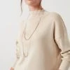 LELA Jersey De Punto - Beige, Mujer