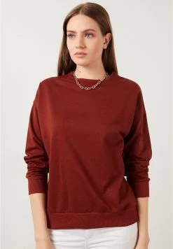 LELA SLIM FIT - Sudadera - Brick Red , Mujer -LELA Ventas 2024 90084cee51694e59a0324f29afbf610d