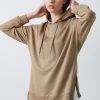 LELA Jersey Con Capucha - Khaki , Mujer