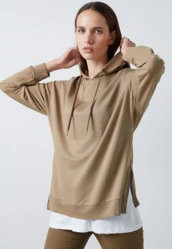 LELA Jersey Con Capucha - Khaki , Mujer