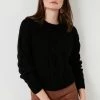 LELA CREW NECK JUMPER 4615106 - Jersey De Punto - Black , Mujer