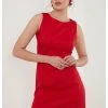 LELA Vestido De Tubo - Red , Mujer