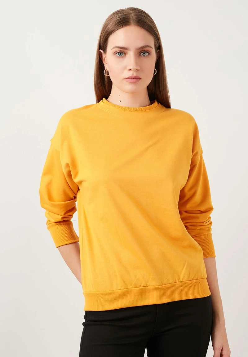 LELA SLIM FIT - Sudadera - Yellow , Mujer 3 LELA SLIM FIT - Sudadera - Yellow , Mujer - Imagen 3