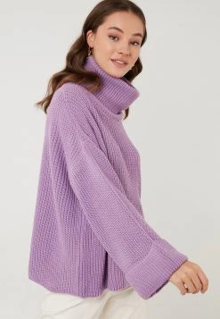 LELA BUTTON-DOWN - Jersey De Punto - Lilac , Mujer -LELA Ventas 2024 94442f51e0014ce0bdb941f8877938d5