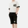 LELA REGULAR FIT T-SHIRT AND SHORTS - Shorts - White, Niños