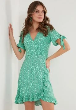LELA FLORAL RUFFLE DETAIL - Vestido Informal - Benetton Color , Mujer 5 LELA FLORAL RUFFLE DETAIL - Vestido Informal - Benetton Color , Mujer -LELA Ventas 2024 97cdc2084fac4d9890f3e221750abcac