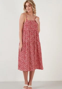 LELA LONG - Vestido Ligero - Red , Mujer