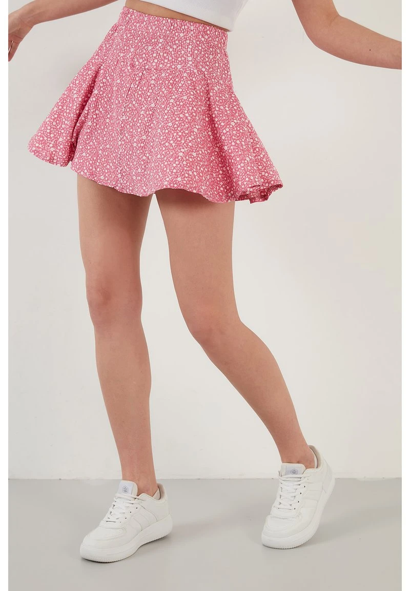 FLOWERED - Falda acampanada - fuchsia LELA FLOWERED - Falda Acampanada - Fuchsia, Mujer -LELA Ventas 2024 9898a7a1de6c43b48543e7cf516615ac