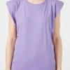 LELA Camiseta Básica - Lilac , Mujer