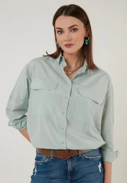 LELA Camisa - Grass Green, Mujer -LELA Ventas 2024 9ca2d113073d4907bb942a87352584ad