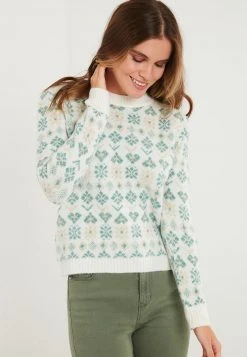 LELA Jersey De Punto - Ecru , Mujer -LELA Ventas 2024 9cc0e8afddfd475bb69fbc434c47f9be