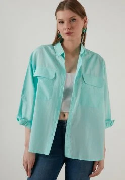 LELA REGULAR FIT - Camisa - Mint , Mujer