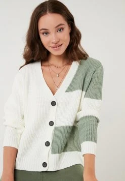 LELA Chaqueta De Punto - Green, White , Mujer 2 LELA Chaqueta De Punto - Green, White , Mujer -LELA Ventas 2024 9d928a0605284ba9bfc623ffc11d6576