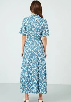 LELA SLIT - Vestido Camisero - Blue , Mujer 2 LELA SLIT - Vestido Camisero - Blue , Mujer -LELA Ventas 2024 9e3cf434a0a344999787be2e6f1140b9