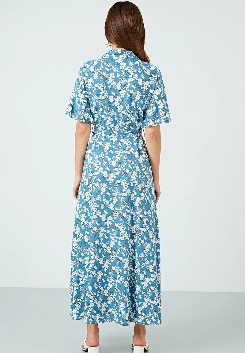 SLIT - Vestido camisero - blue LELA SLIT - Vestido Camisero - Blue , Mujer -LELA Ventas 2024 9e3cf434a0a344999787be2e6f1140b9