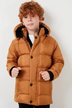 LELA Chaqueta De Invierno - Mustard Color , Niños