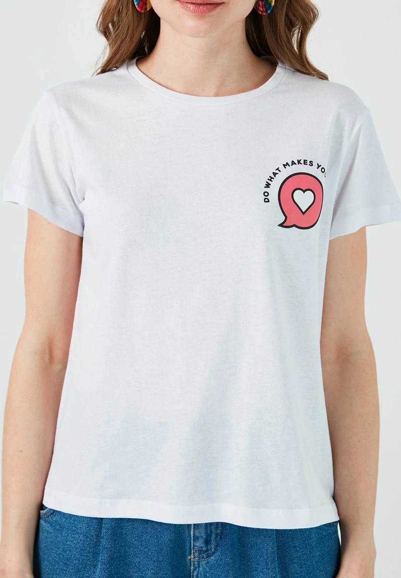 Camiseta estampada - white LELA Camiseta Estampada - White , Mujer -LELA Ventas 2024 a27ca37f68f04c81bdf2619ae97f06fb