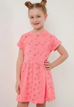 LELA REGULAR FIT - Vestido Informal - Neon Fuchsia , Niños