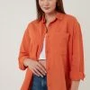 LELA Camisa - Orange Color, Mujer