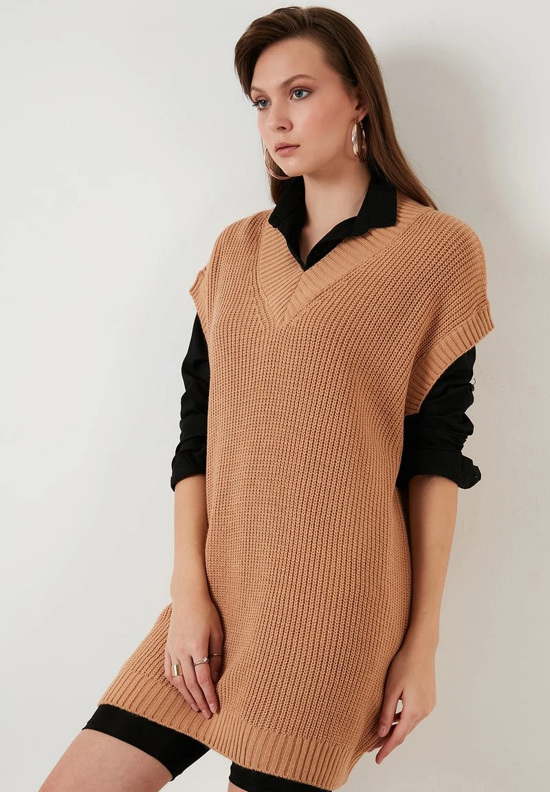 Jersey de punto - camel LELA Jersey De Punto - Camel , Mujer -LELA Ventas 2024 a2f5e13d11d14c0ebcf3976f7f8ff948