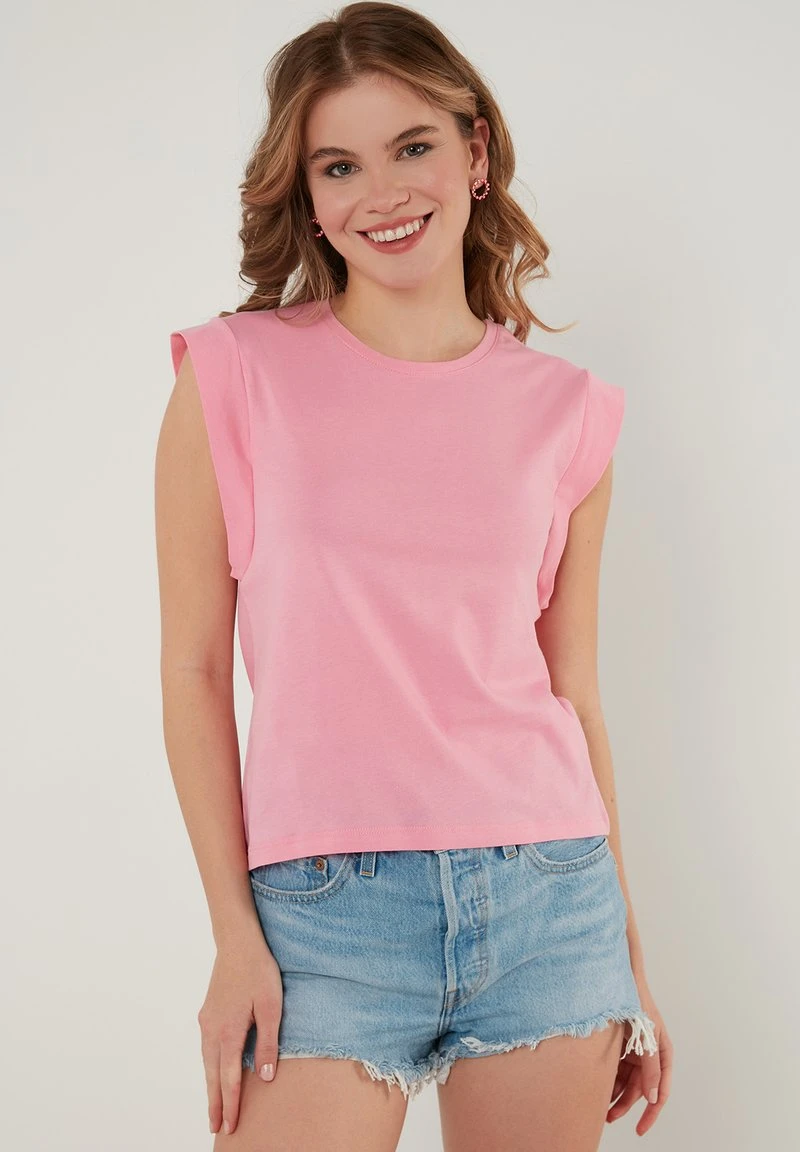 CREW NECK - Camiseta básica - pink melange LELA CREW NECK - Camiseta Básica - Pink Melange , Mujer -LELA Ventas 2024 a371371c1b0a4b019b418c084e5232c0