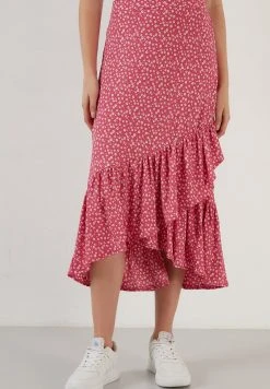 LELA REGULAR FIT - Falda Acampanada - Fuchsia , Mujer
