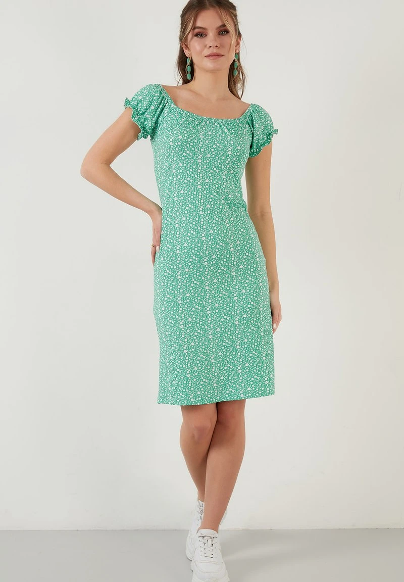 LELA Vestido De Tubo - Light Green, Mujer 2 LELA Vestido De Tubo - Light Green, Mujer - Imagen 2