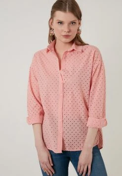 LELA REGULAR FIT - Camisa - Pink, Mujer