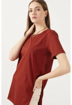 LELA Camiseta Básica - Brick Red , Mujer 3 LELA Camiseta Básica - Brick Red , Mujer -LELA Ventas 2024 aa2488609d4d496885e62610ea6f67ee