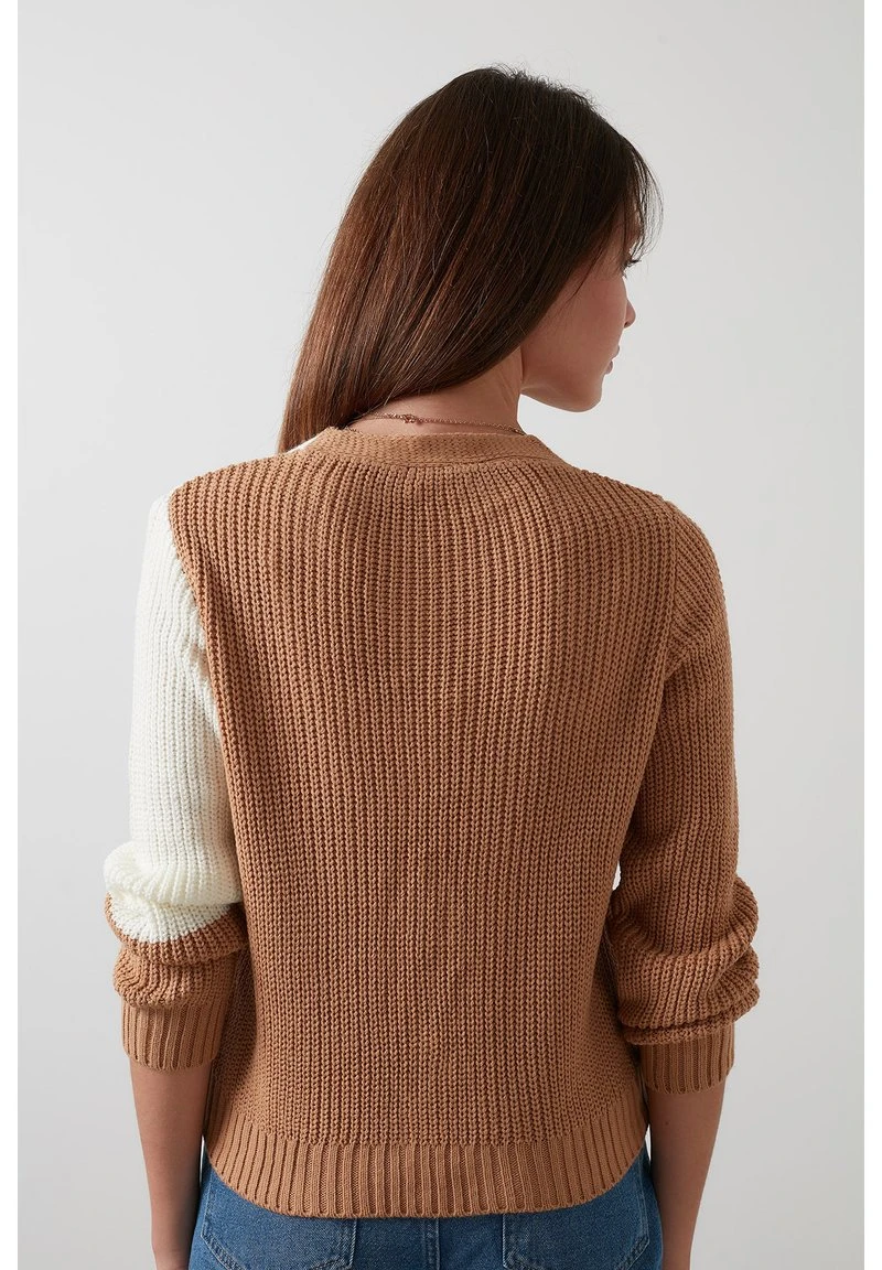 Chaqueta de punto - camel ecru LELA Chaqueta De Punto - Camel Ecru , Mujer -LELA Ventas 2024 aa68d0ed704a4530b3a2a6dc2c46c1ec