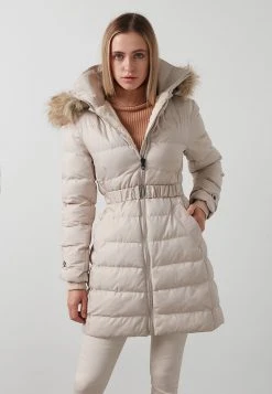 LELA Abrigo De Invierno - Ecru , Mujer