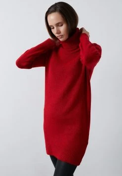 LELA Jersey De Punto - Red , Mujer -LELA Ventas 2024 acff435baef1486ba11d1c11c6fc6fe0