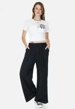 LELA Pantalones - Black , Mujer