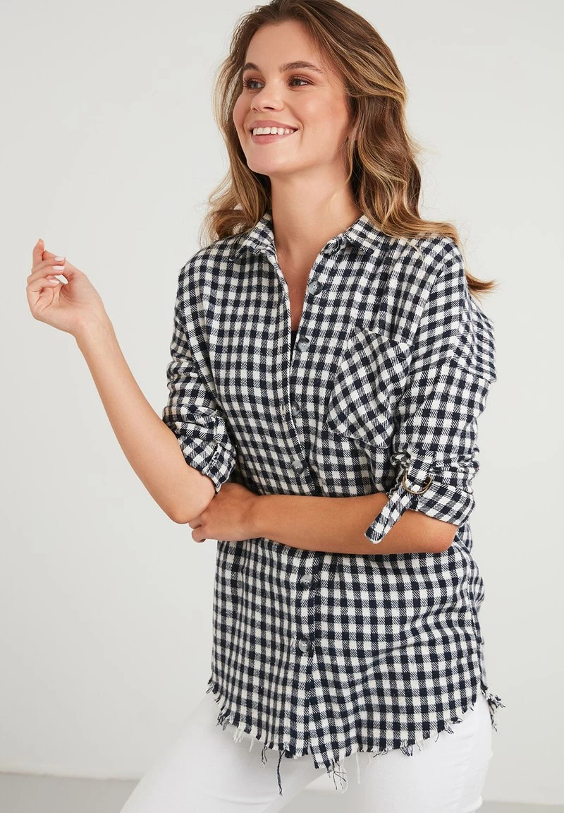 LELA Camisa - Navy Blue , Mujer 2 LELA Camisa - Navy Blue , Mujer - Imagen 2