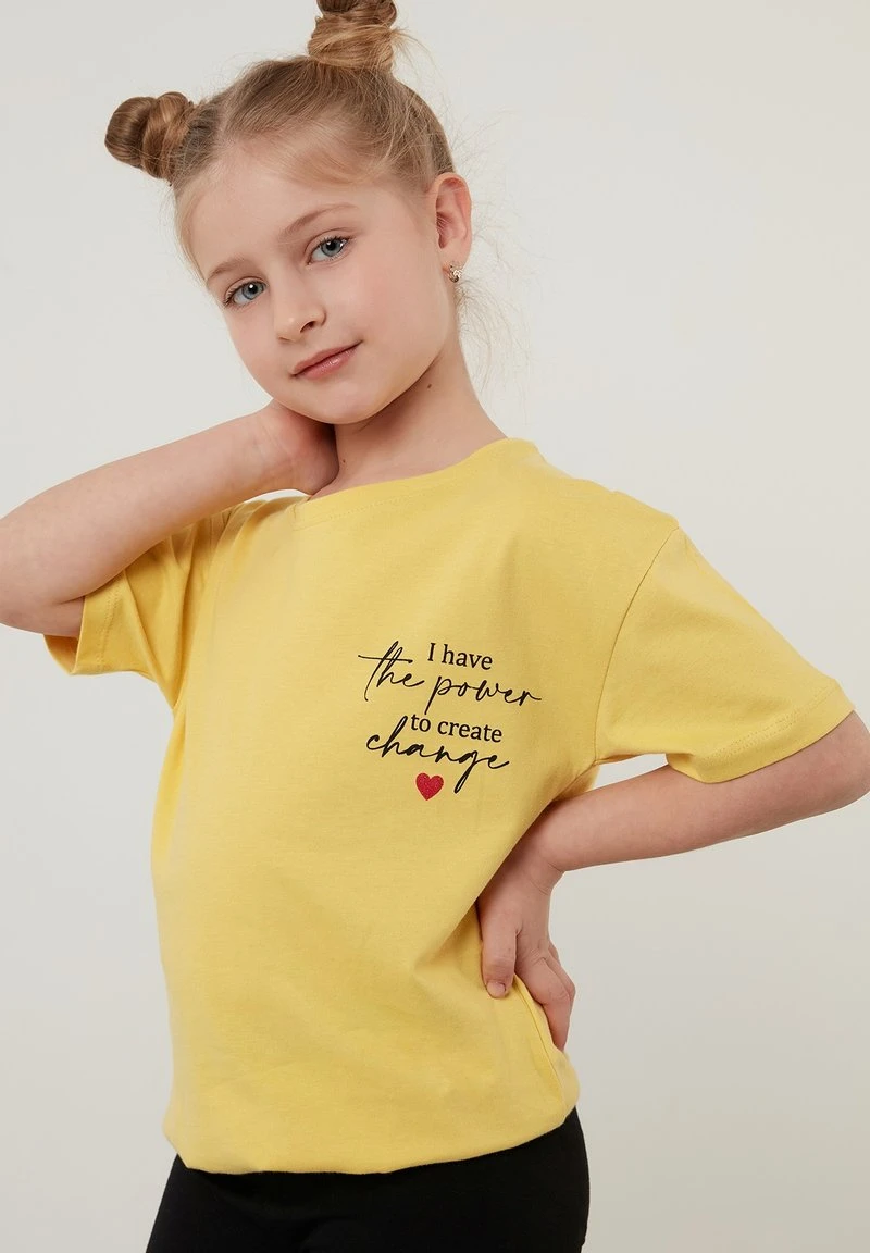 LELA REGULAR FIT SET - Leggings - Yellow , Niños 4 LELA REGULAR FIT SET - Leggings - Yellow , Niños - Imagen 4