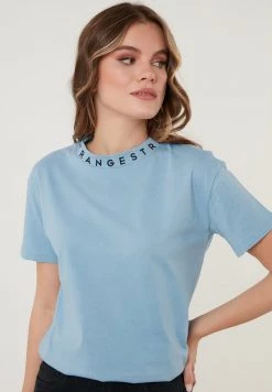 LELA Camiseta Estampada - Baby Blue , Mujer -LELA Ventas 2024 af25ab589cf54923a623472e1a2bf7f5