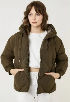 LELA Chaqueta De Invierno - Khaki , Mujer -LELA Ventas 2024 b1473a2abe8e456084cedf9fcd898229